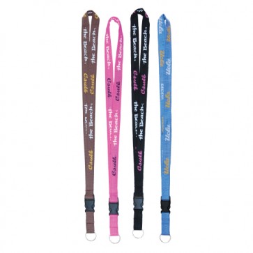 #1467 Deluxe Woven Lanyard - 3/4"