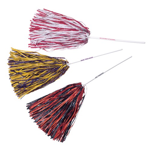 Maroon & Bright Gold Spirit Pom Poms Maroon & Bright Gold Spirit Pom Poms