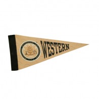 #1291 Woven Flag Pennant - 5" x 12"