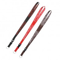 #1467-I Deluxe Woven Lanyard - Import - 3/4"