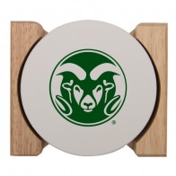 #2297 Round Stone Coaster Set