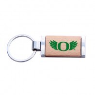 #2381 Acadia Rectangle Wood Keytag