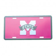 #610 Metal License Plate Tag